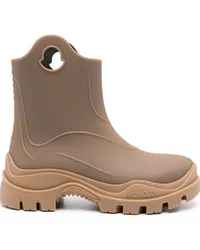 Moncler Misty Regenstiefel Braun