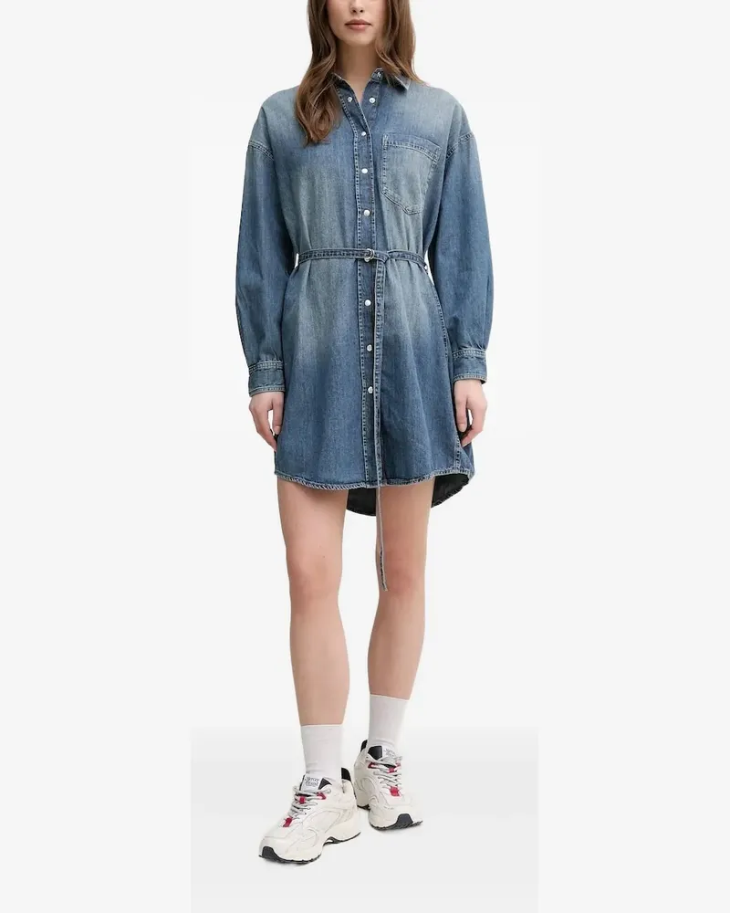 JOOP! Kurzes Jeanshemdkleid - Blau Blau