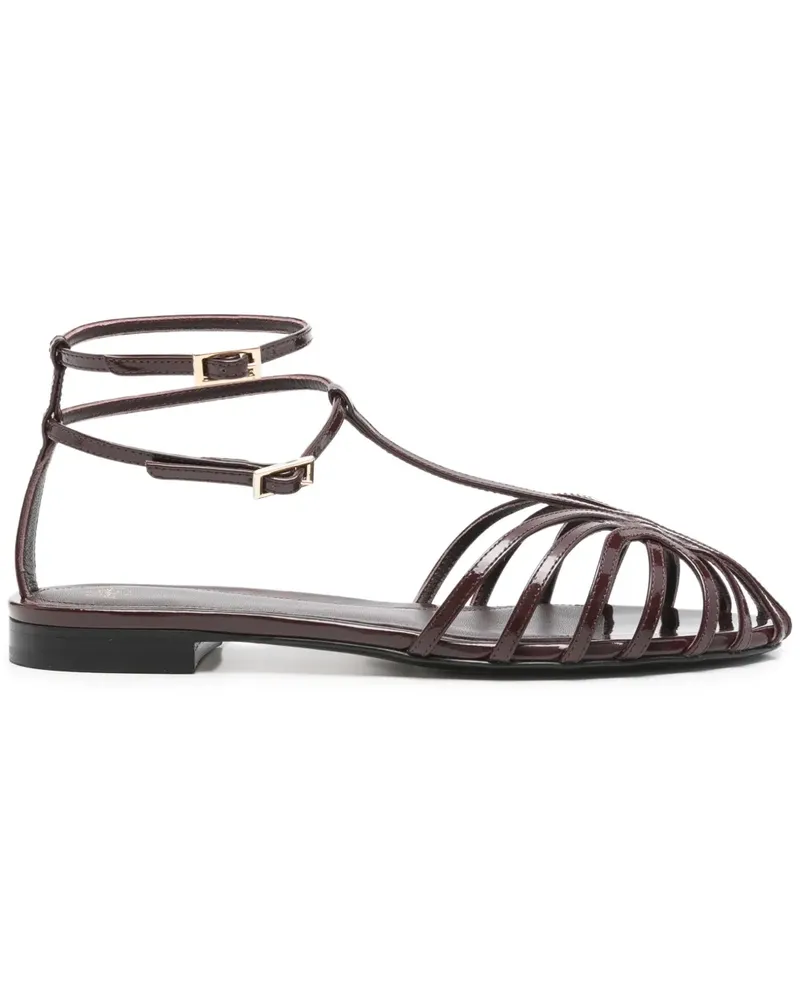 Alevì Riemensandalen mit Schnalle - Rot Rot