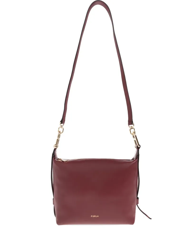 Furla Schultertasche mit Reißverschluss - Rot Rot