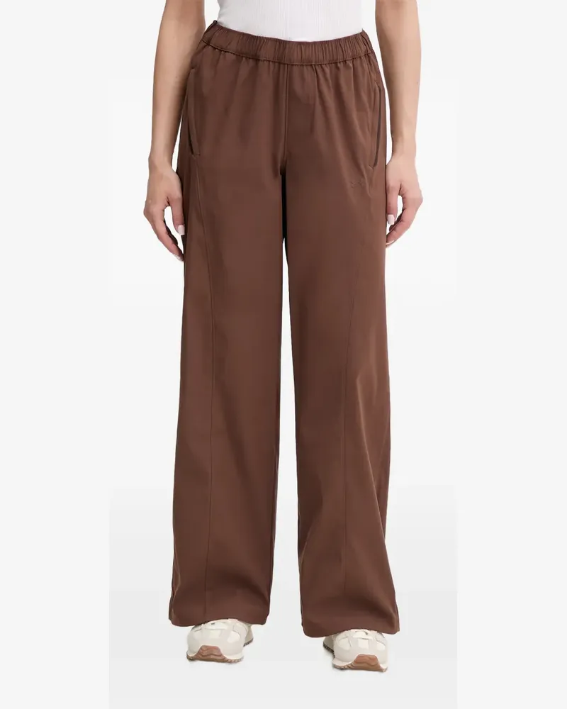 Under Armour Unstoppable Woven elasticated-waistband logo-patch track pants - Braun Braun