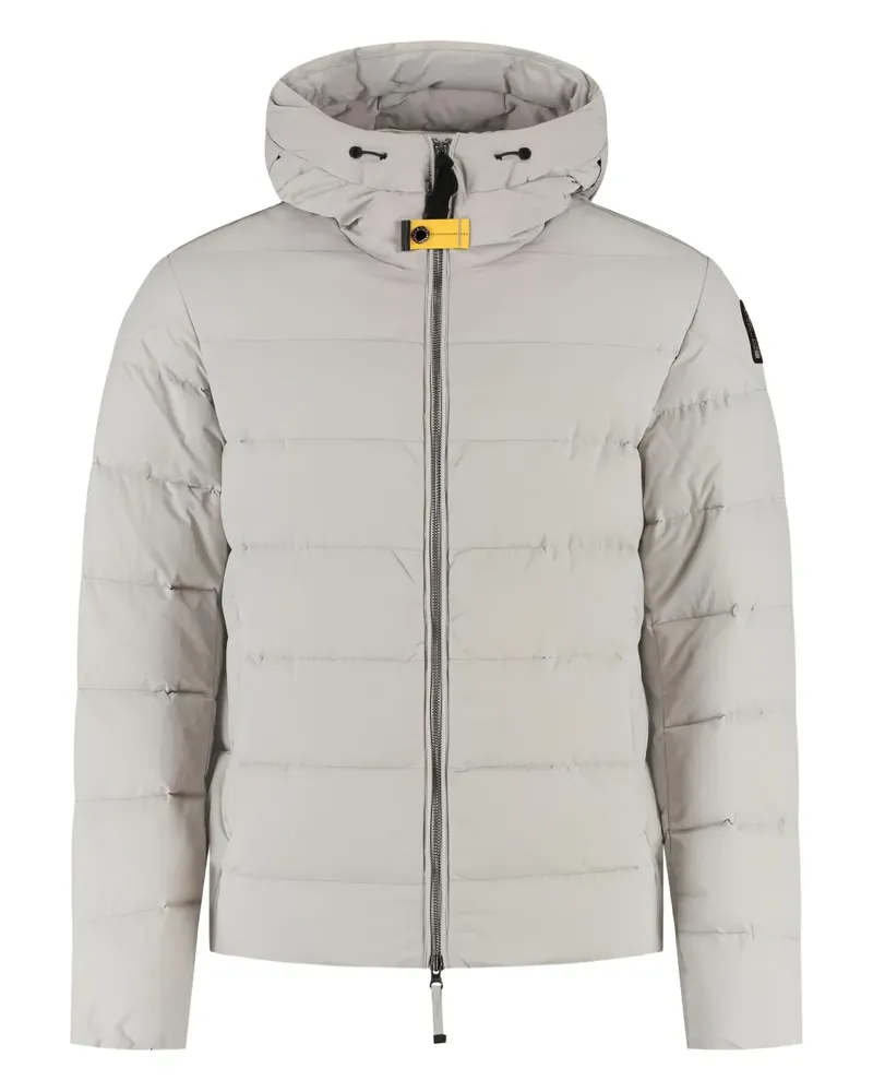 Parajumpers Gefütterter Kapuzenmantel - Grau Grau