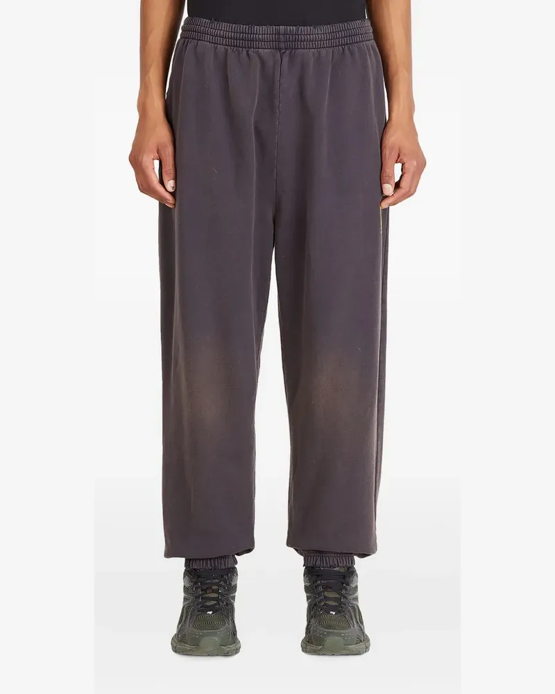 Balenciaga Jogginghose mit FBI - Schwarz Schwarz