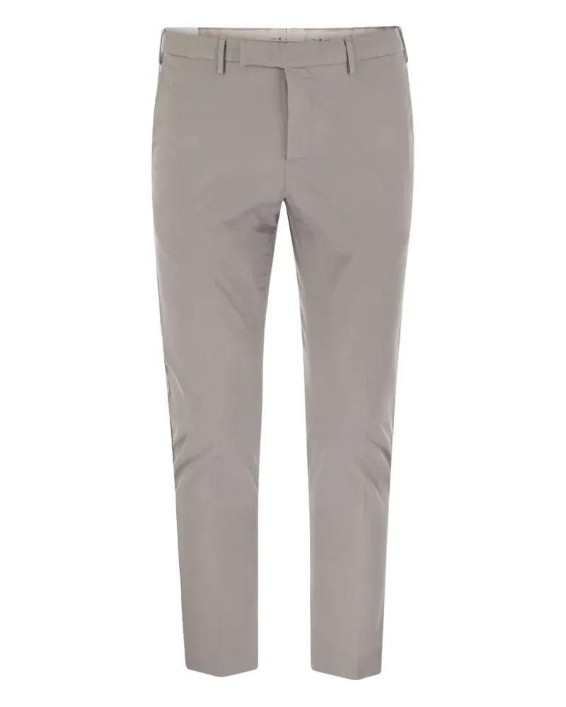 PT TORINO Schmale Dieci Hose - Grau Grau