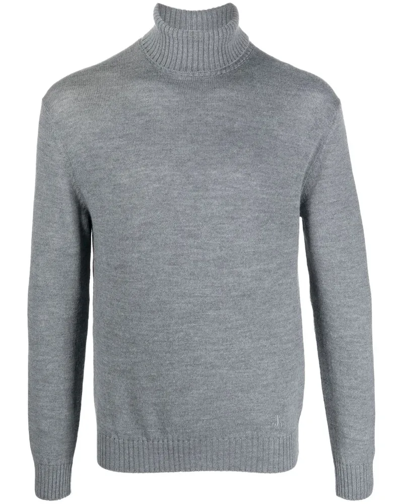 Jil Sander Gestrickter Rollkragenpullover - Grau Grau