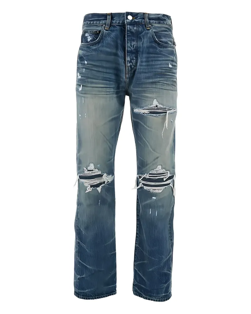 Amiri Jeans im Distressed-Look - Blau Blau