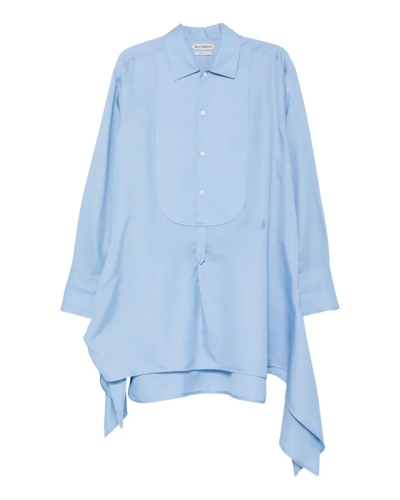 J.W.Anderson Mini-Hemdkleid mit Knoten - Blau Blau