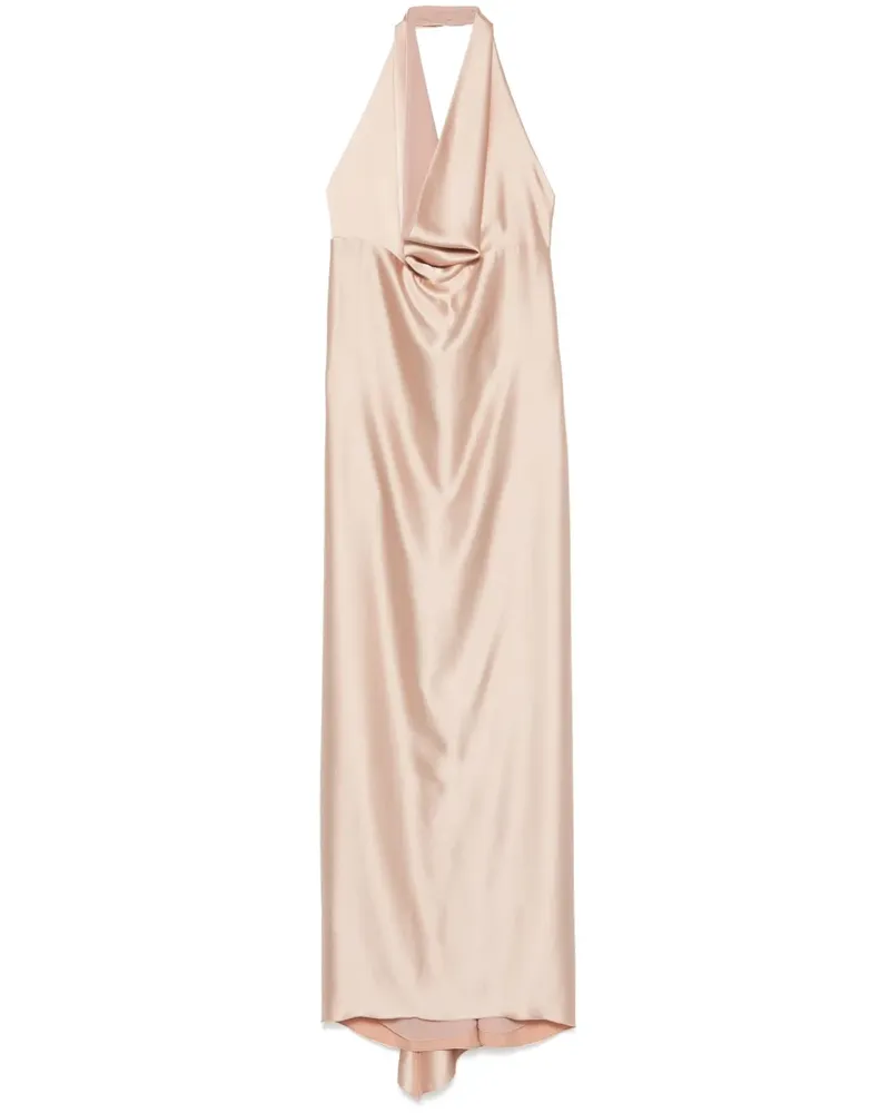 Blanca Maxikleid aus Satin - Nude Nude
