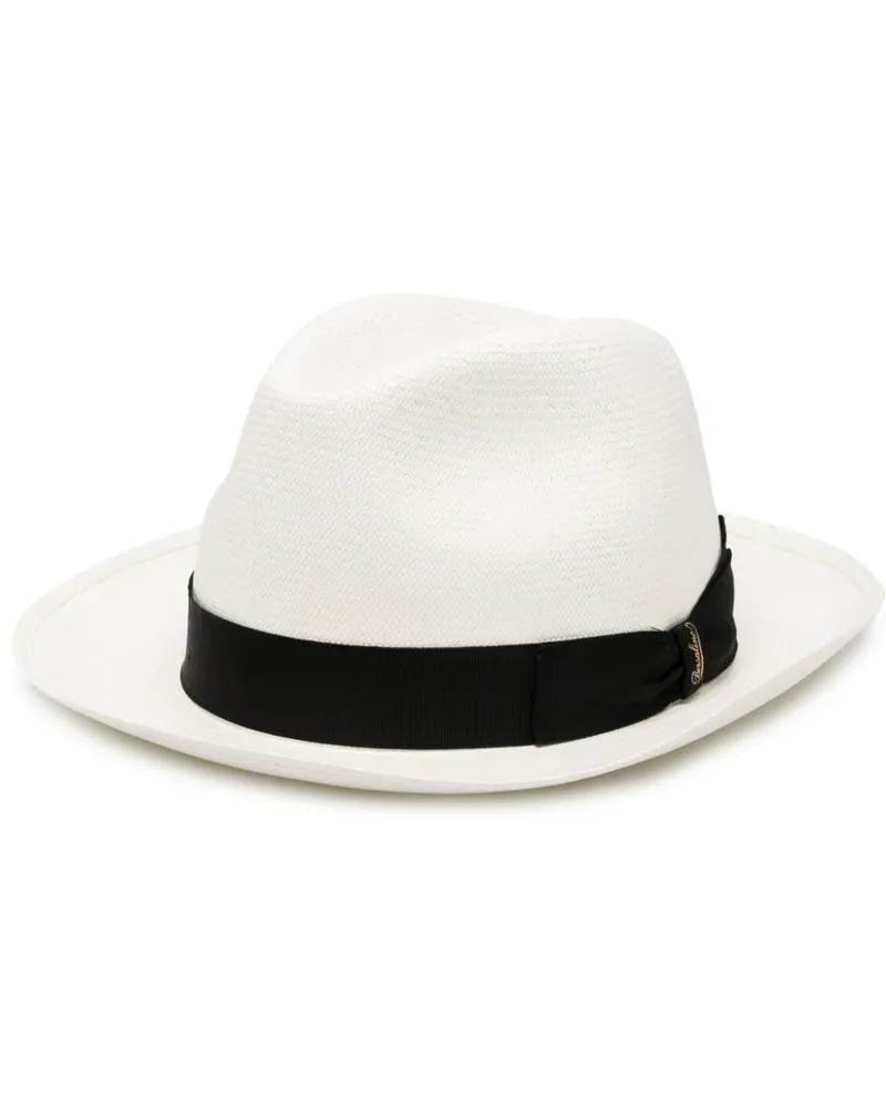 Borsalino Federico Panama-Hut - Weiß Weiß