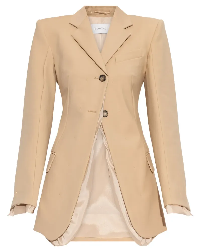 SPORTMAX Addurre Blazer - Nude Nude