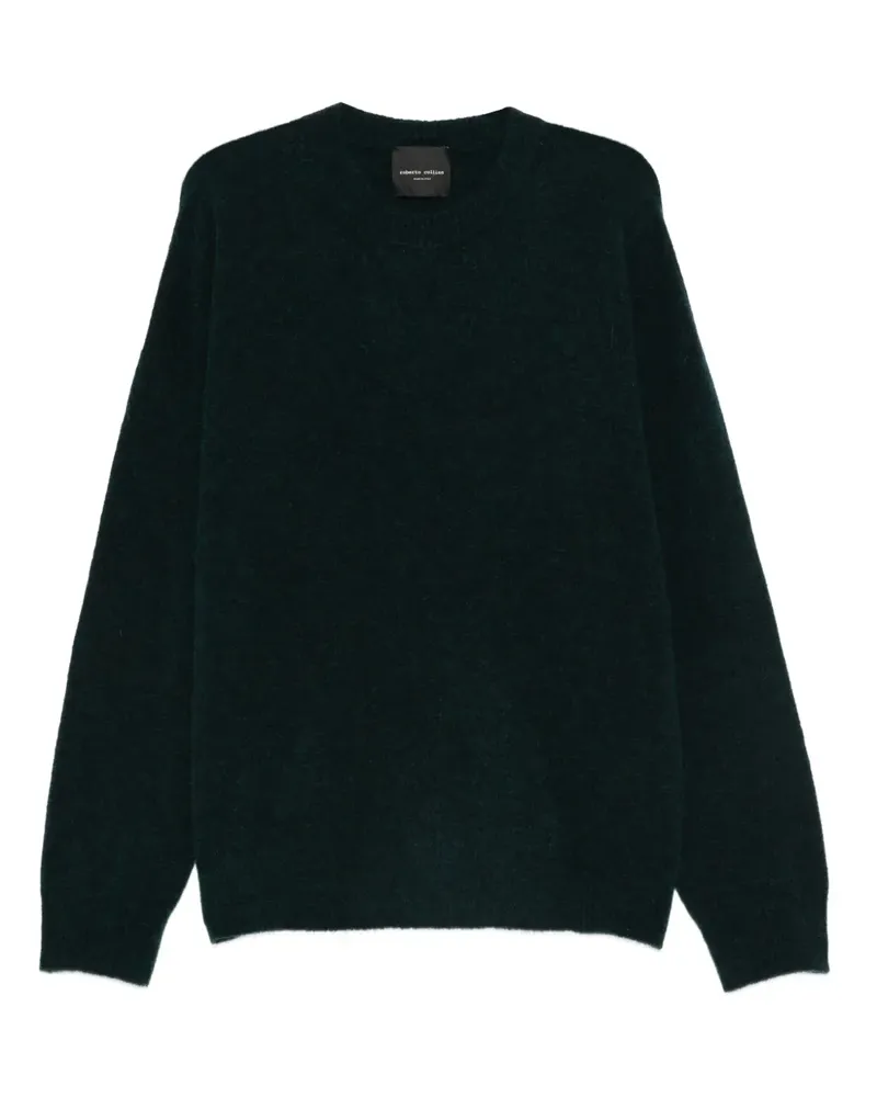 Roberto Collina Pullover mit Rundhalsausschnitt - Grün Grün
