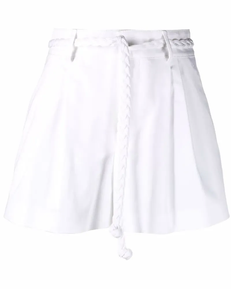 RED Valentino Shorts mit Gürtel - Weiß Weiß