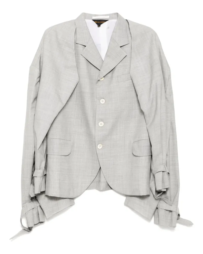 Comme des Garçons Einreihiges Sakko - Grau Grau