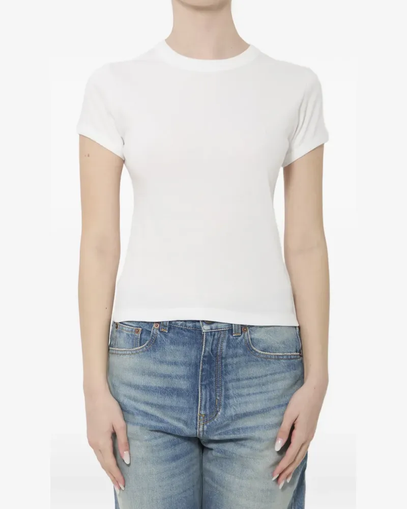 Saint Laurent Cassandre T-shirt - Weiß Weiß