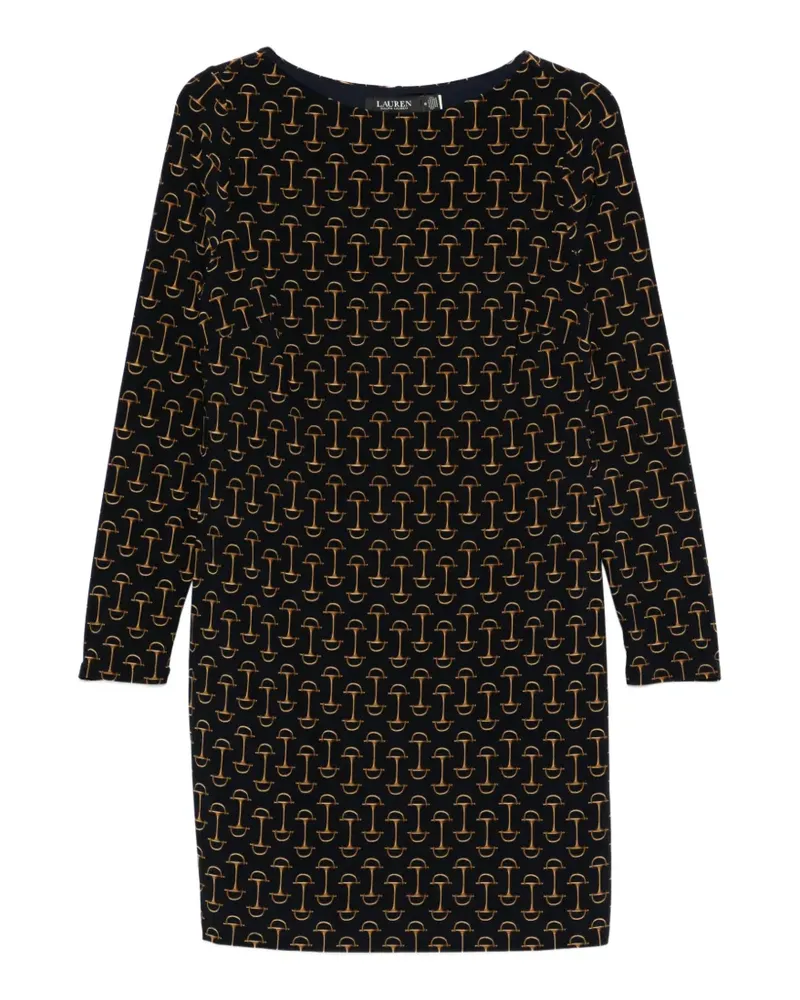 Ralph Lauren Gemustertes Minikleid - Blau Blau