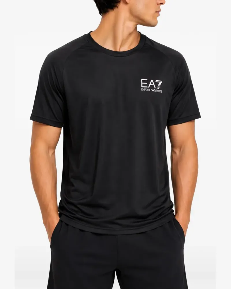 Emporio Armani EA7 Day And Night T-Shirt - Schwarz Schwarz
