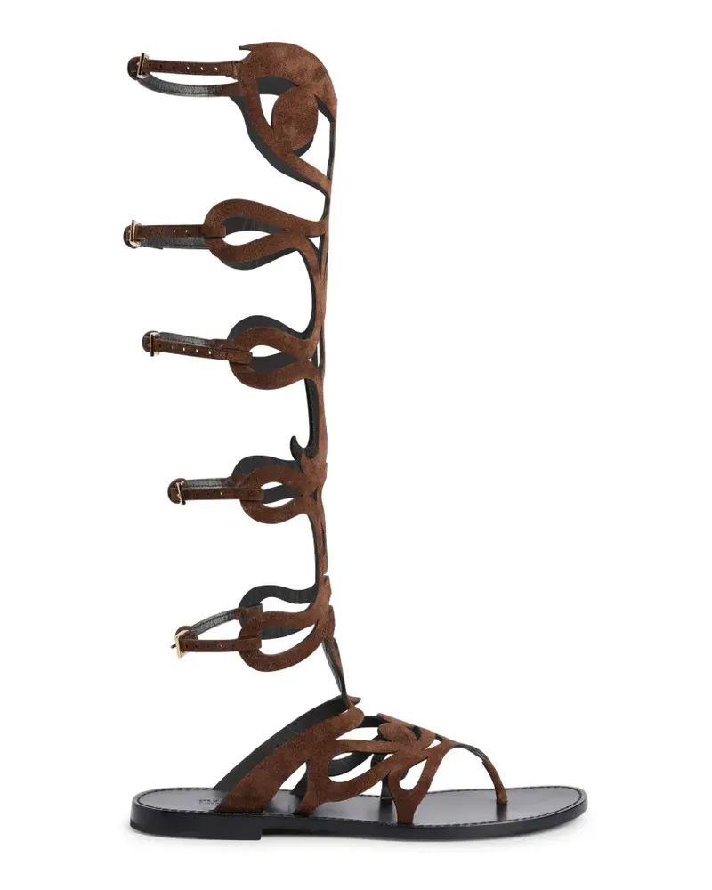 Emilio Pucci Gladiator Sandalen - Braun Braun