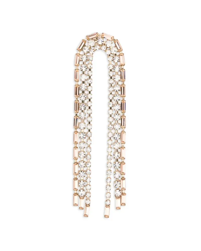 Rosantica Amarena crystal-embellished drop earrings - Gold Gold