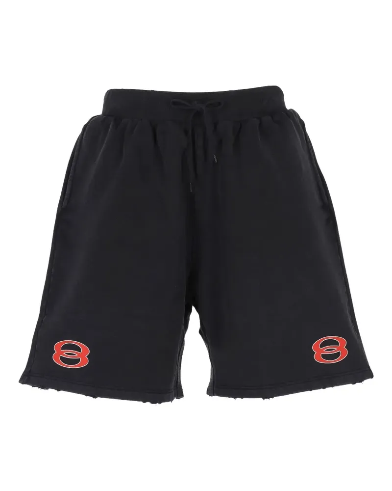 Balenciaga Shorts mit Kordelzug - Schwarz Schwarz