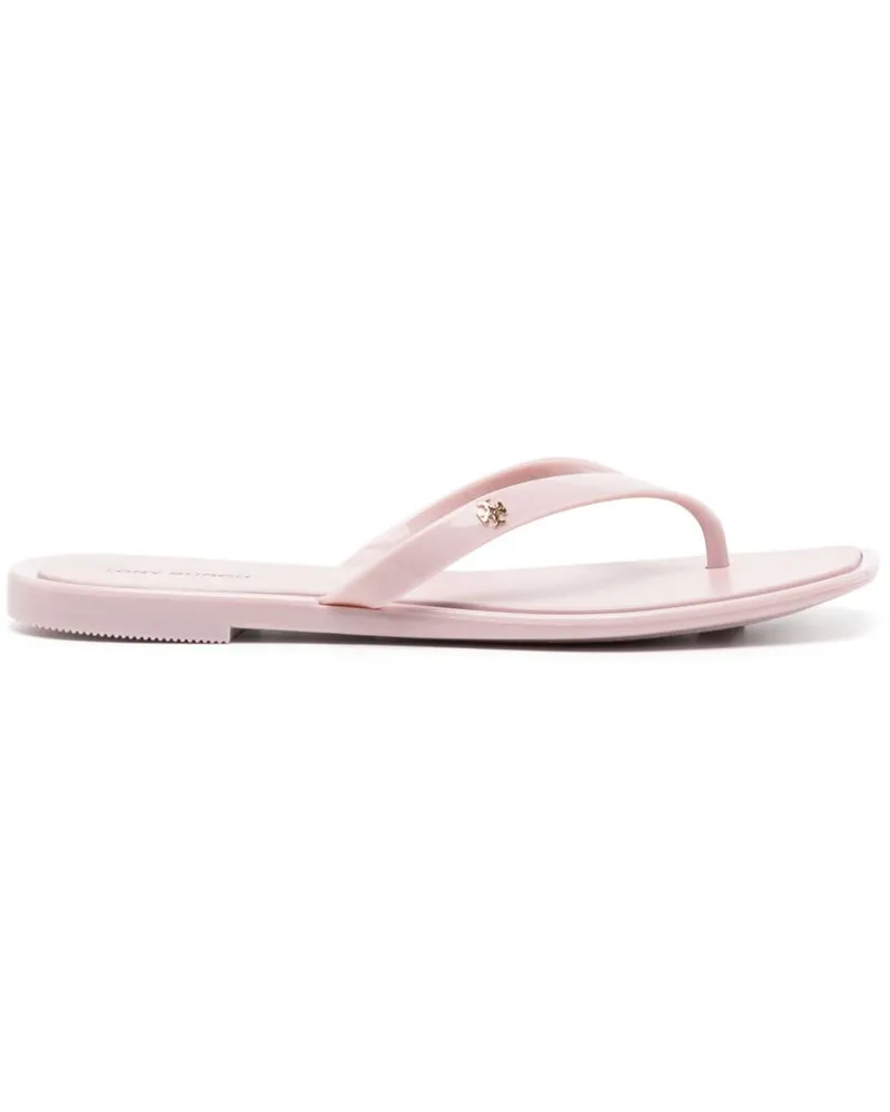 Tory Burch Roxanne Flip-Flops mit eckiger Kappe Rosa