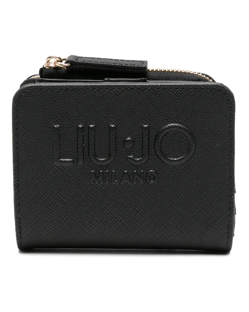 Liu Jo Portemonnaie mit Logo-Prägung - Schwarz Schwarz