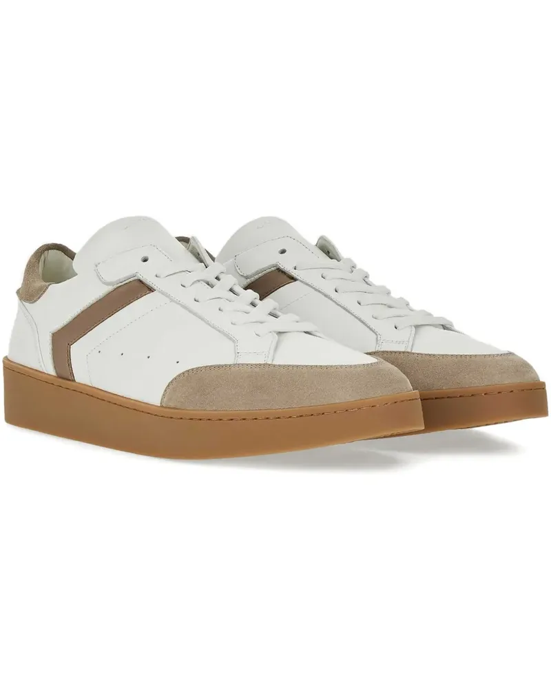 Canali Sneakers aus Wildleder - Nude Nude