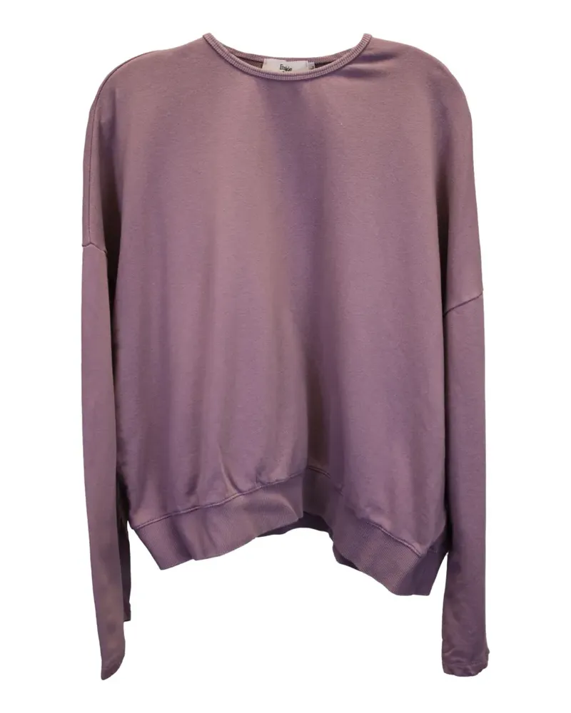 FRANKIE Shop Jaimie Sweatshirt mit U-Ausschnitt - Violett Violett