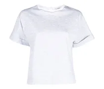 T-Shirt mit Kontrastborten