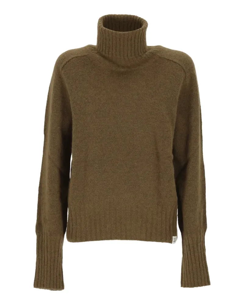Peuterey roll-neck knitted sweater - Braun Braun
