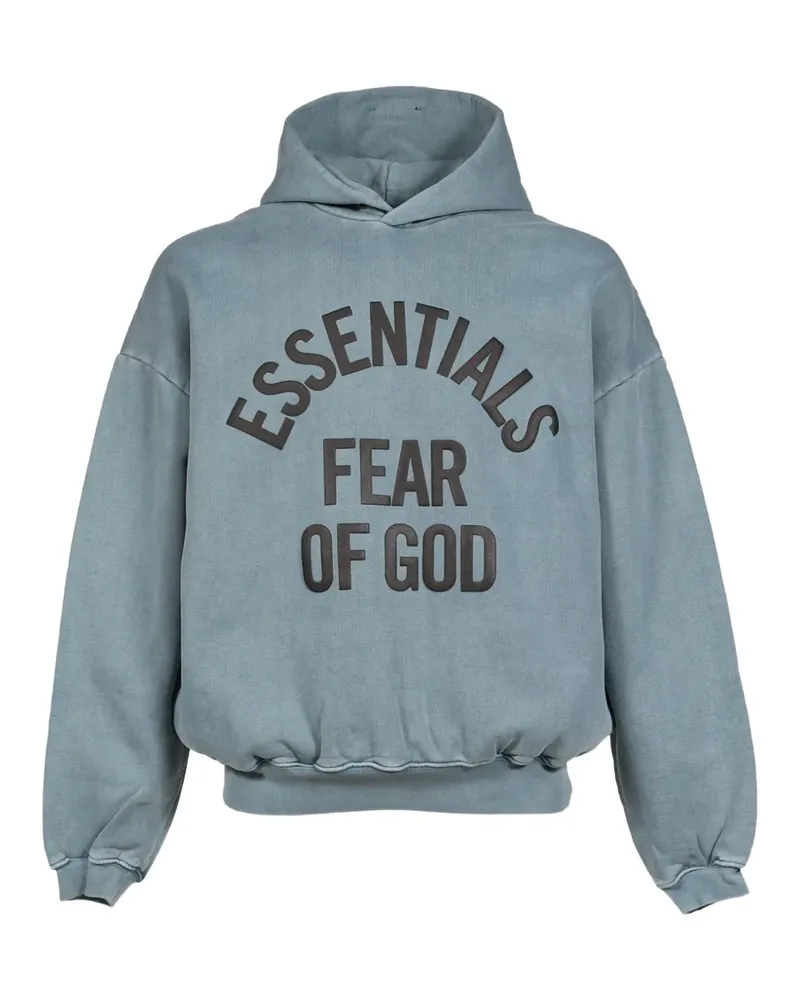 Fear of God Campus 90s Hoodie mit Logo-Print - Grün Grün
