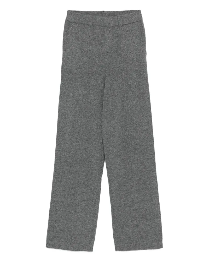 Gotha Hose mit geradem Bein - Grau Grau