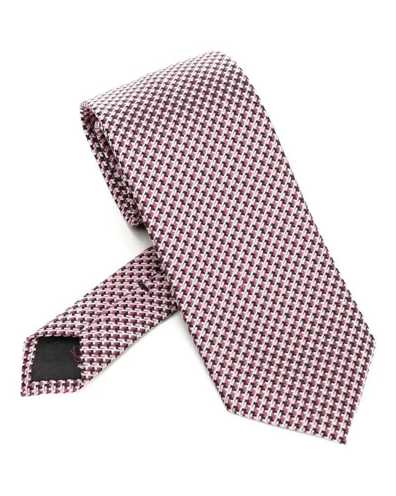 Tom Ford patterned silk tie - Rosa Rosa