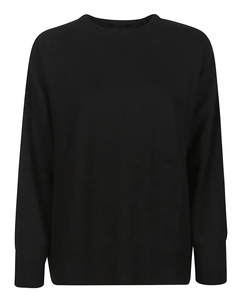 ARAGONA cashmere crew-neck sweater - Schwarz Schwarz