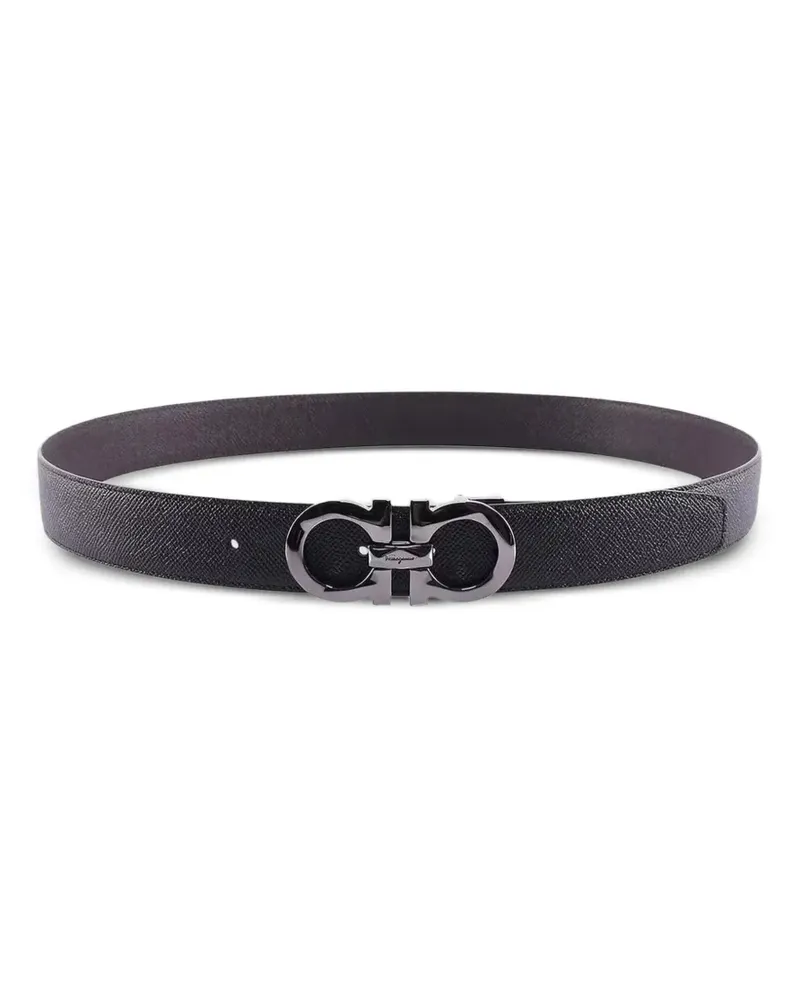 Ferragamo Gancini belt - Schwarz Schwarz