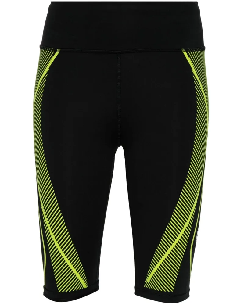 adidas Radlerhose mit Logo-Print - Schwarz Schwarz