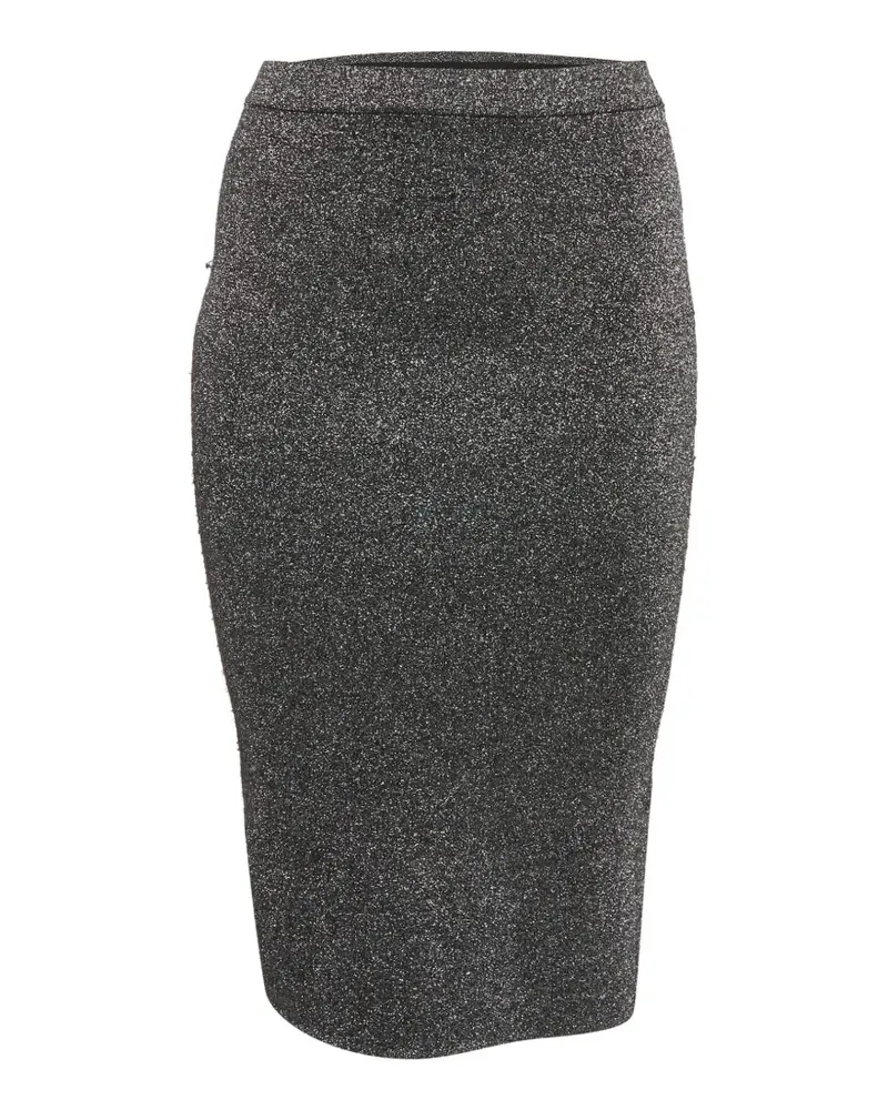 Sandro lurex knit skirt - Grau Grau