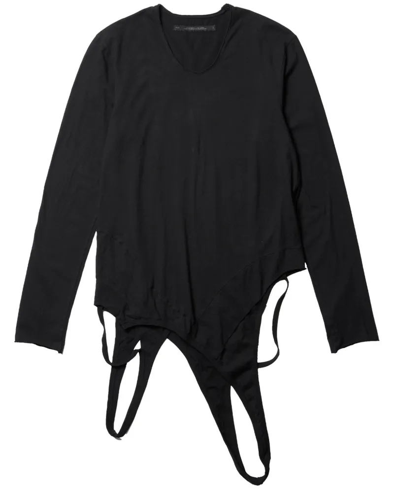 Julius Loop Membrane Langarmshirt - Schwarz Schwarz
