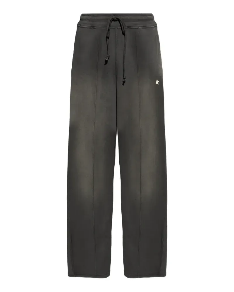 Golden Goose drawstring star trousers - Grau Grau