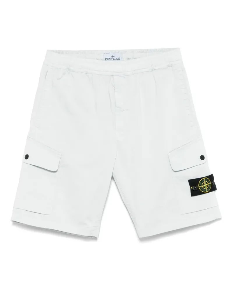 Stone Island Joggingshorts aus Jersey - Blau Blau