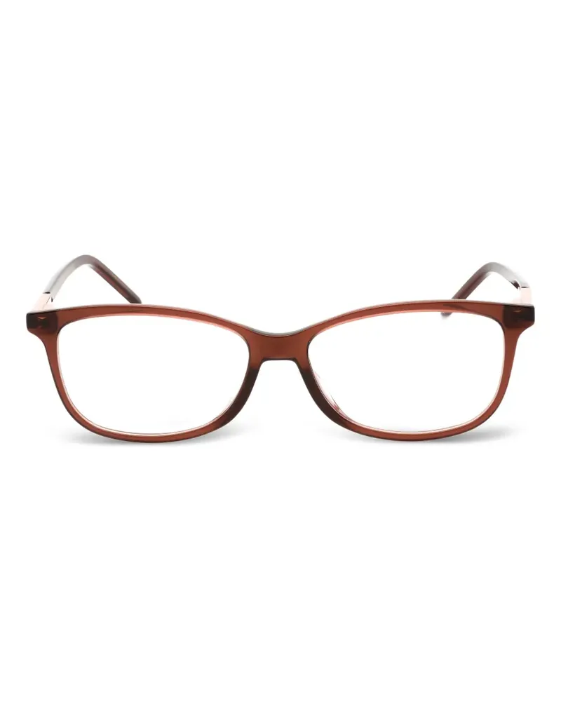 Marc Jacobs rectangle-frame glasses - Braun Braun