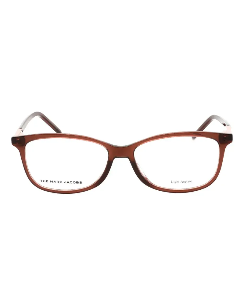 Marc Jacobs rectangle-frame glasses - Braun Braun