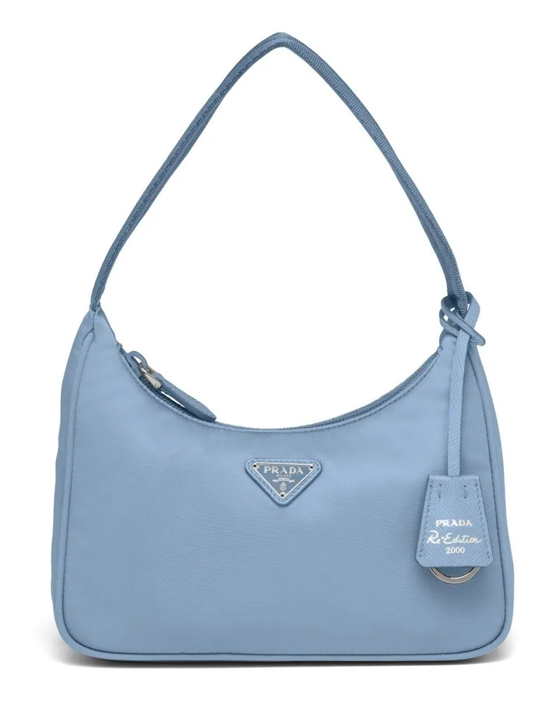 Prada Re-Edition Mini-Tasche - Blau Blau