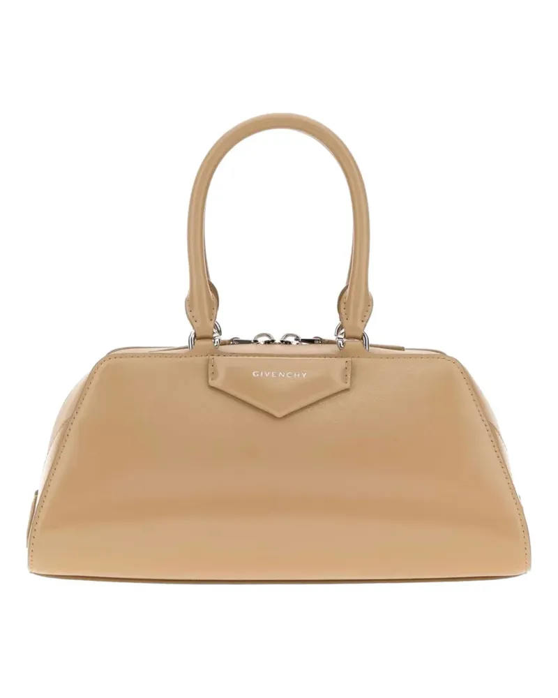 Givenchy small Antigona leather tote bag - Nude Nude