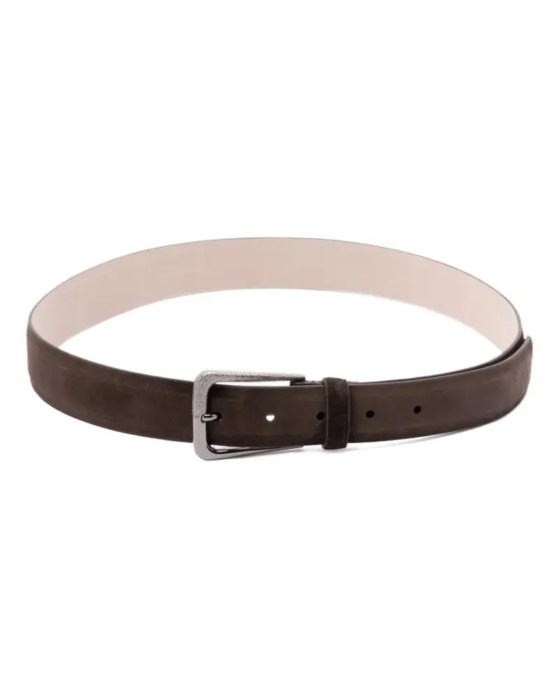 Brunello Cucinelli Gürtel aus Wildleder - Braun Braun