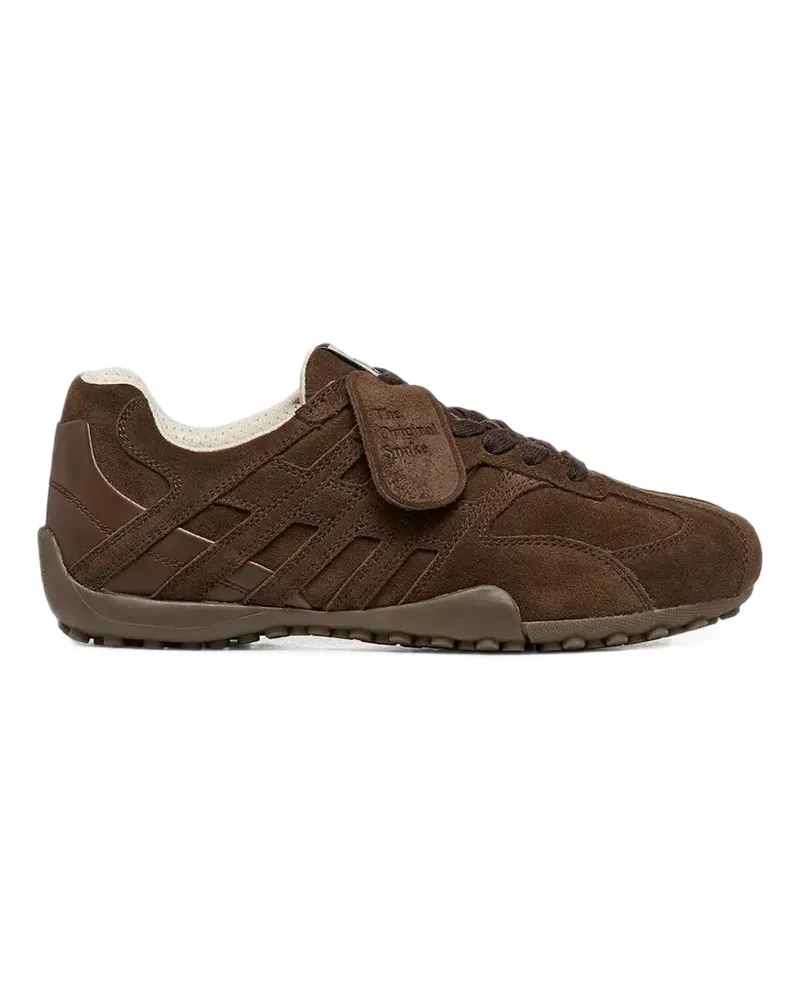 Geox Sneakers mit Wildledereinsätzen - Braun Braun
