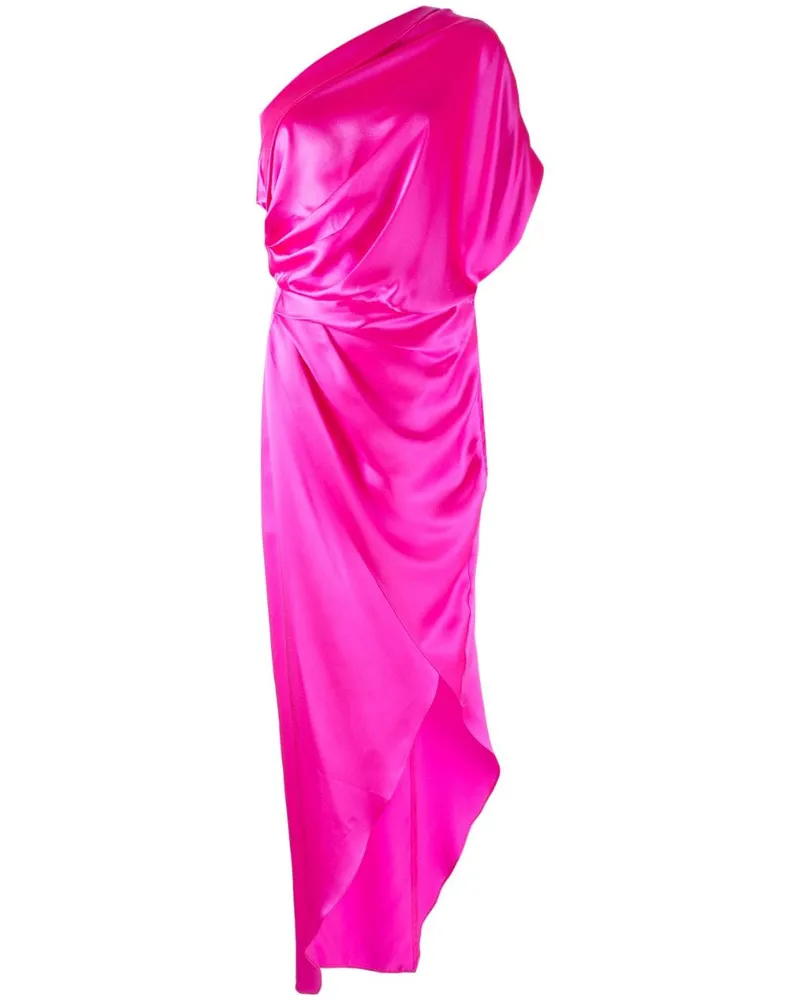 mason by michelle mason Asymmetrisches Midikleid - Rosa Rosa