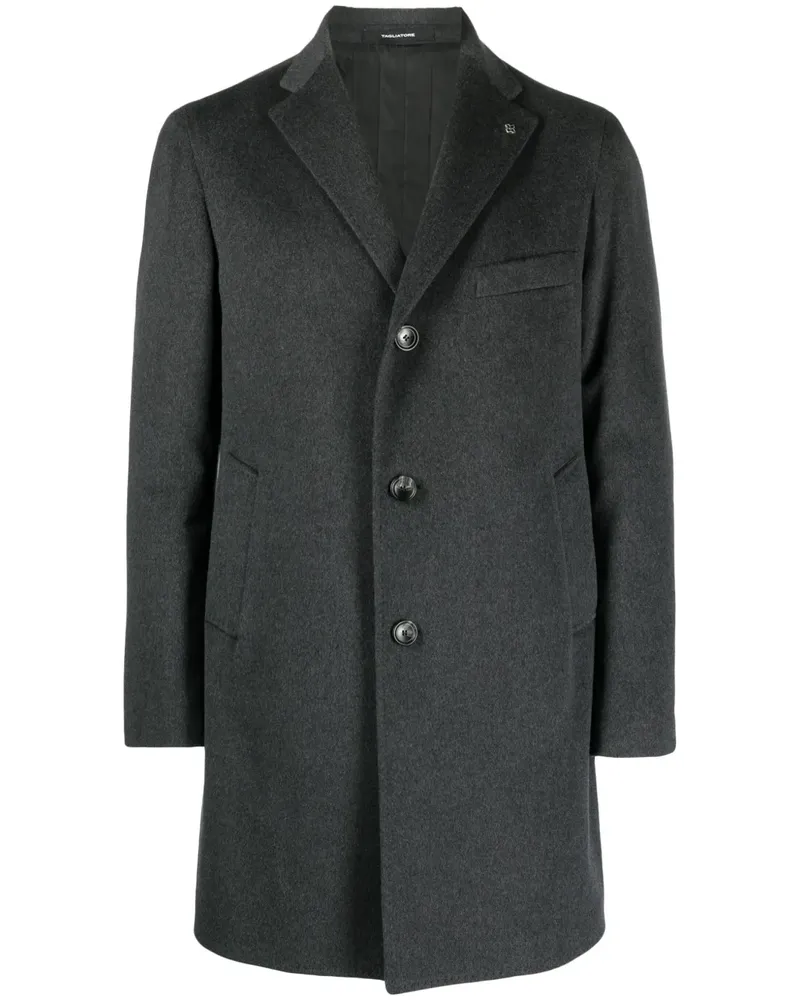 Tagliatore Einreihiger Mantel - Grau Grau