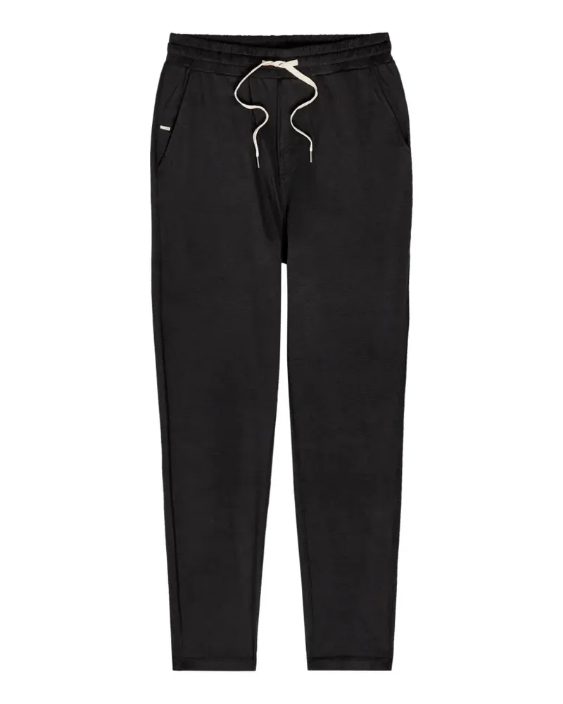 vuori Ponto Pant 30" drawstring marl track pants - Schwarz Schwarz