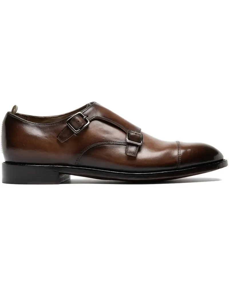Officine Creative Italia Signature monk shoes - Braun Braun