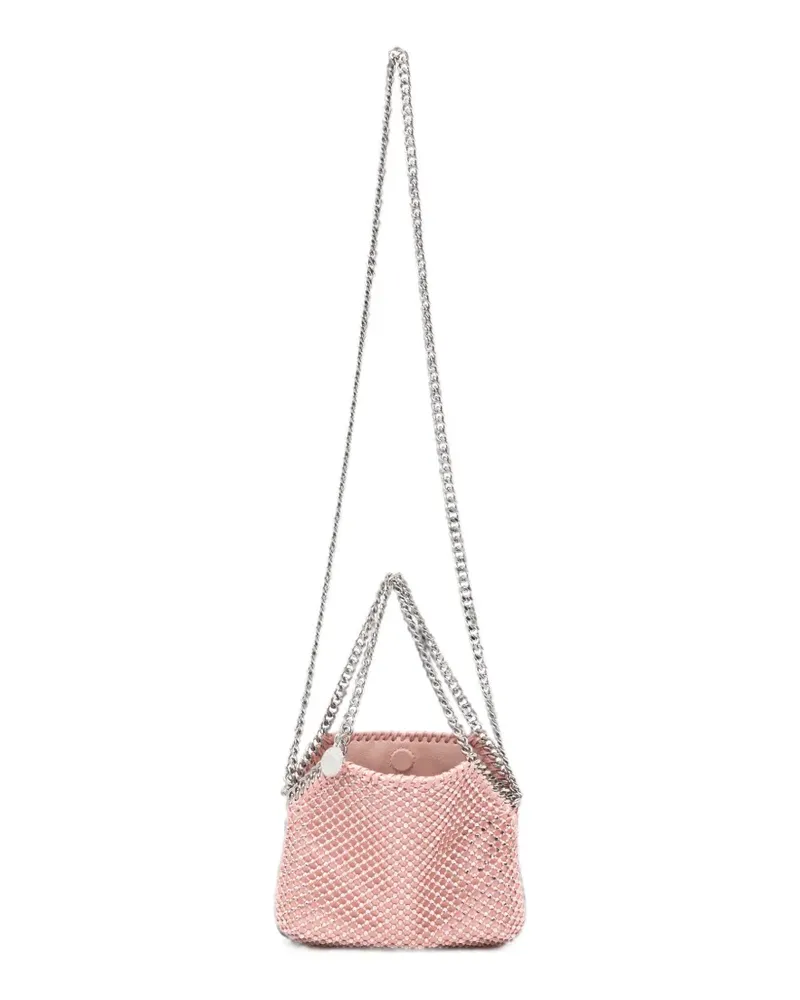 Stella McCartney mini Falabella crystal-embellished tote bag - Rosa Rosa